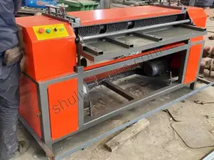 Radiator separating machine