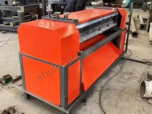 Radiator separating machine