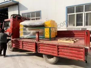 Radiator separating machine