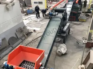 Copper Aluminum Radiator Recycling Line