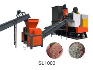 SL1000 copper wire granulator