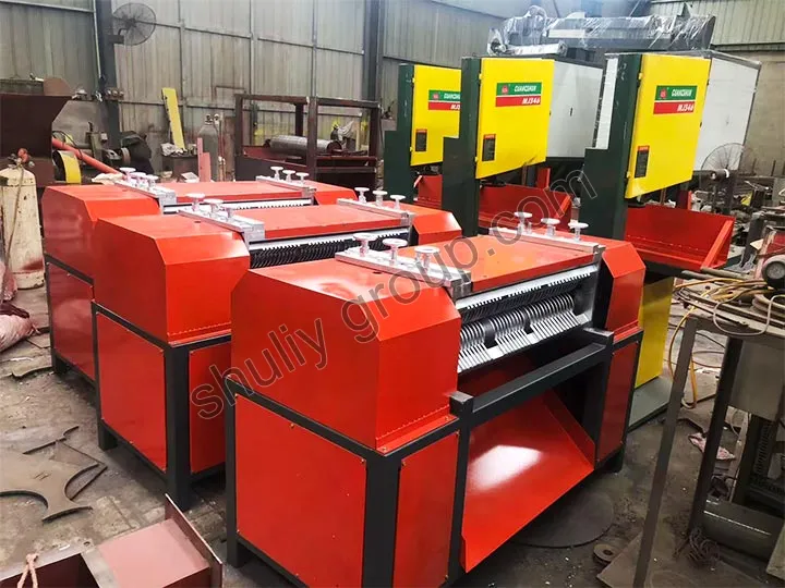 Máquina separadora de radiadores