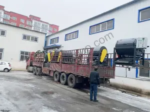 Foto pengiriman mesin pembongkar komponen PCB