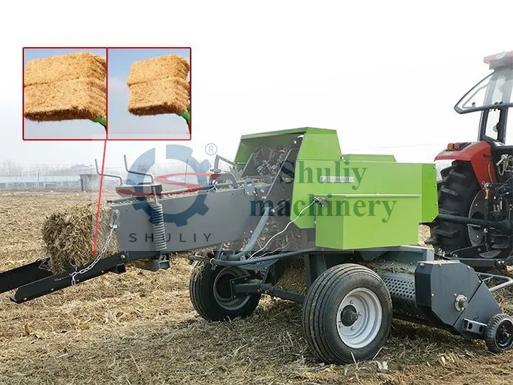 Struktur der Quadrathalmesser- und Ballenpressausrüstung