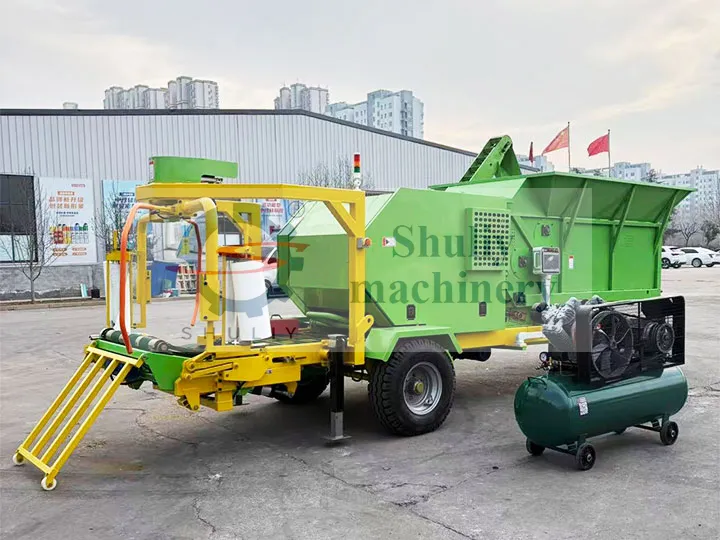 Enrouleuse de balles rondes