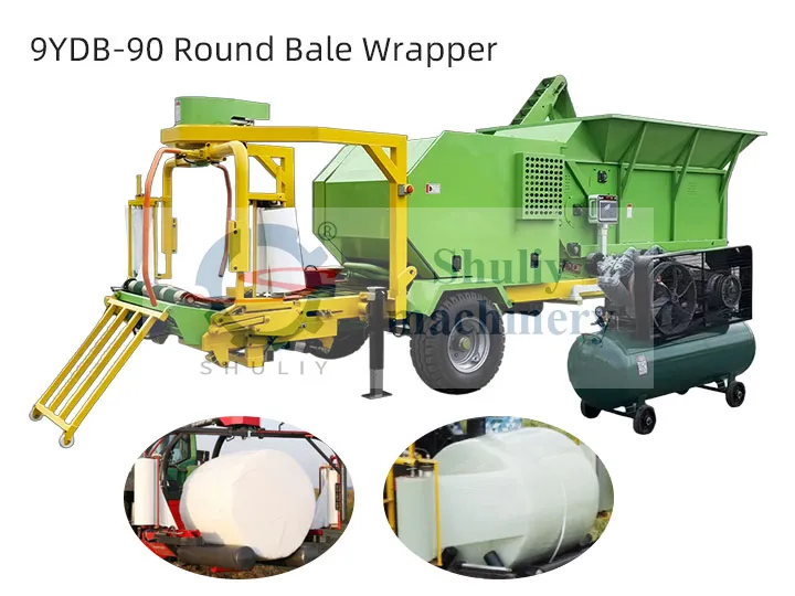 Enrouleuse de balles rondes