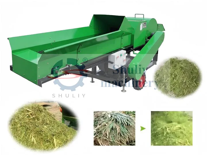 Chaff cutter | Grass silage chopper machine