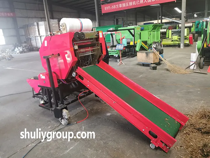 silage bale making machine