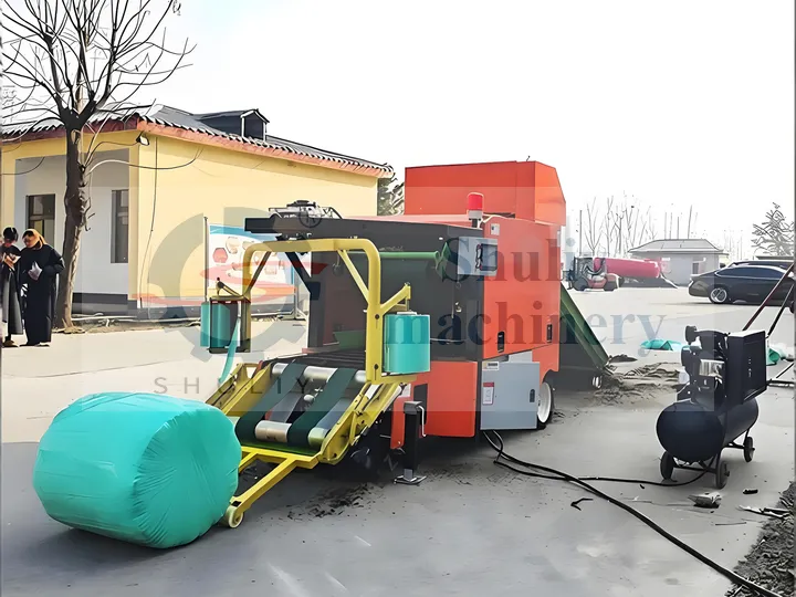 Grass Baler Machine