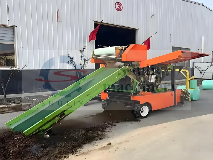 Grass Baler Machine