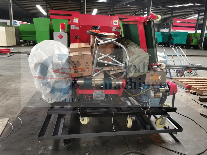 Máquina de empacado de ensilado en venta Round silage baler wrapper