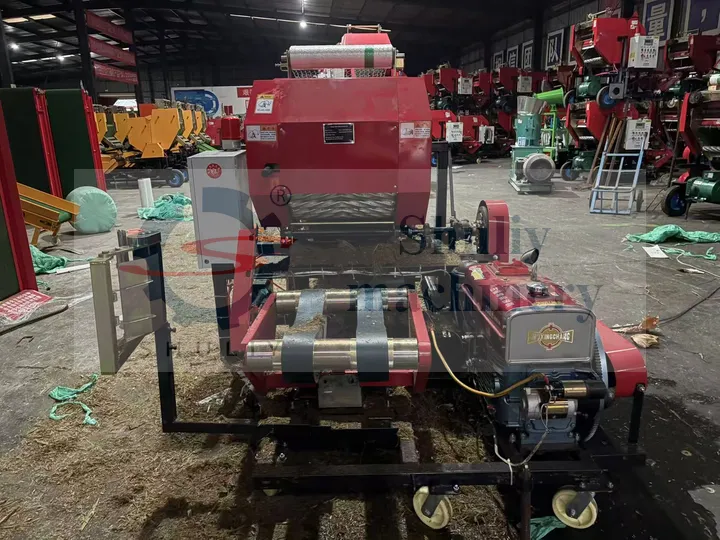silage baling machine Round silage baler wrapper